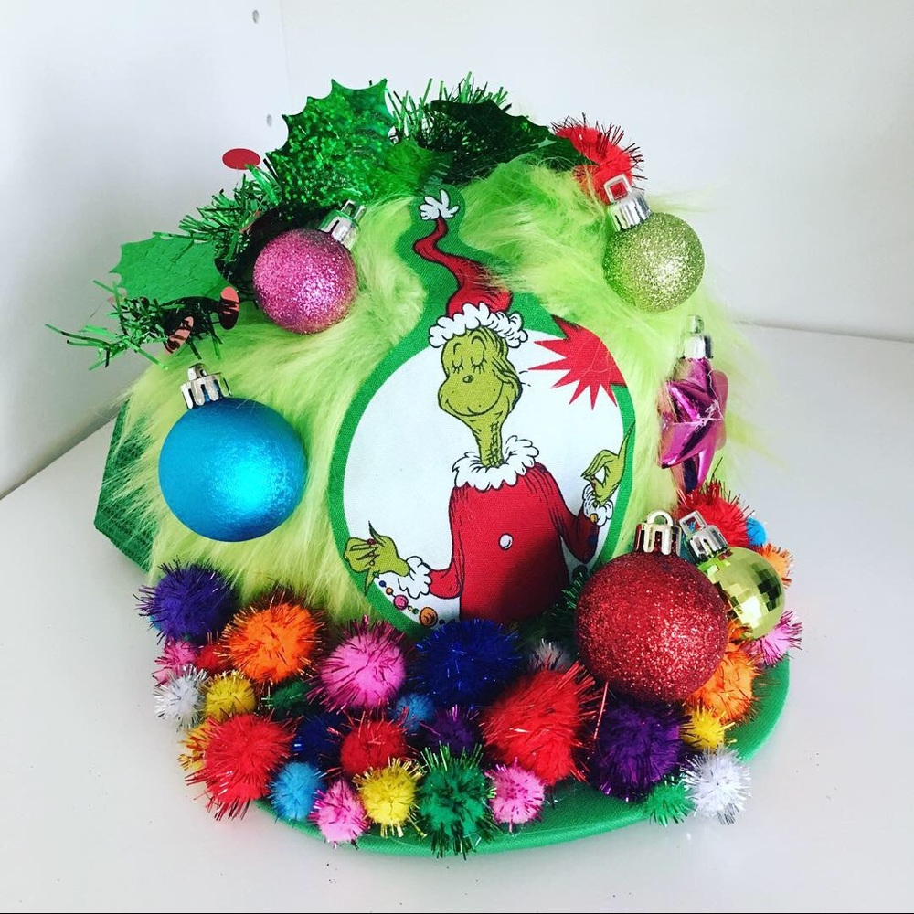 Ugly Christmas Party Hat Grinch